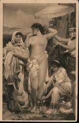 Orientalism - Nude painting Women Postcard Postcard Postcard