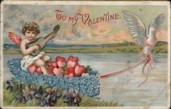 To My Valentine Postcard
