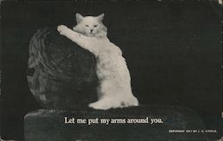 Let me put my arms around you Postcard