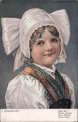 Our children - Czech Postcard