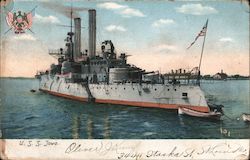 U.S.S. Iowa Battleships Postcard Postcard Postcard