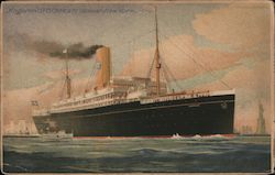 SAL Card - Stockholm lamnar New York Postcard