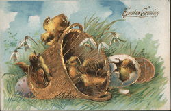 Easter Greeting Postcard