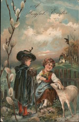 A Joyful Easter Postcard