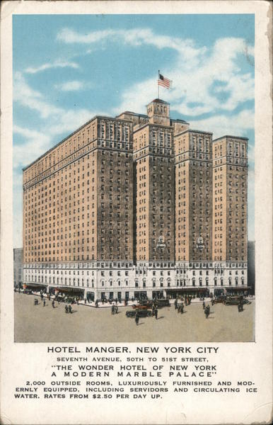 Hotel Manger New York City