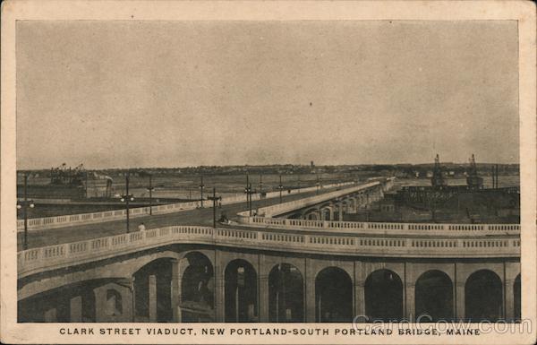 Clark Street Viaduct, New Portland-South Portland Bridge Maine