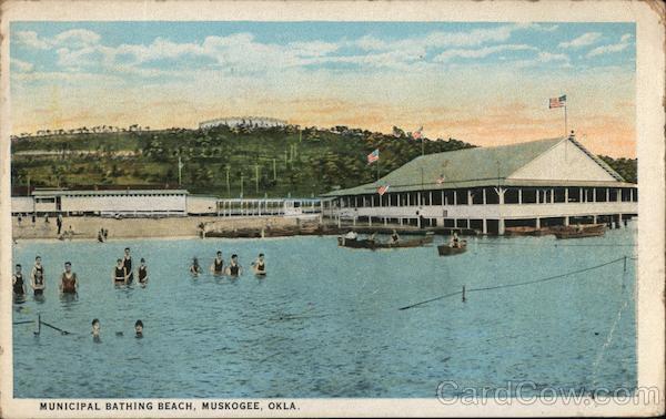 Municipal Bathing Beach Muskogee Oklahoma