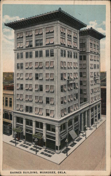 Barnes Building Muskogee Oklahoma