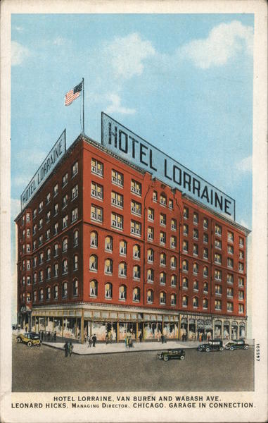 Hotel Lorraine Chicago Illinois