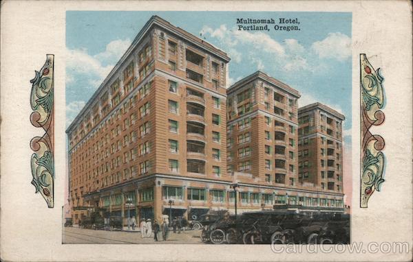 Multnomah Hotel Grant Smith & Co., Owners, Eric V. Hauser, President Portland Oregon
