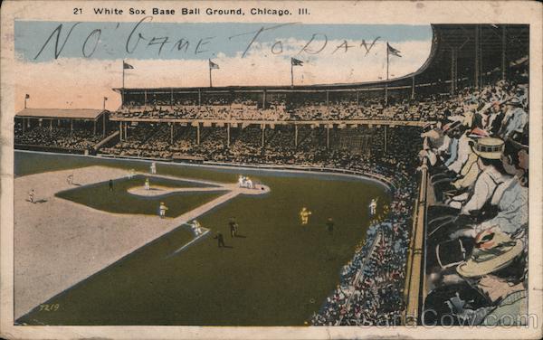 White Sox Base Ball Ground Chicago Illinois