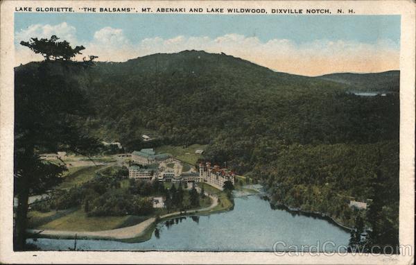 Lake Gloriette, The Balsams, Mt. Abenaki and Lake Wildwood Dixville Notch New Hampshire