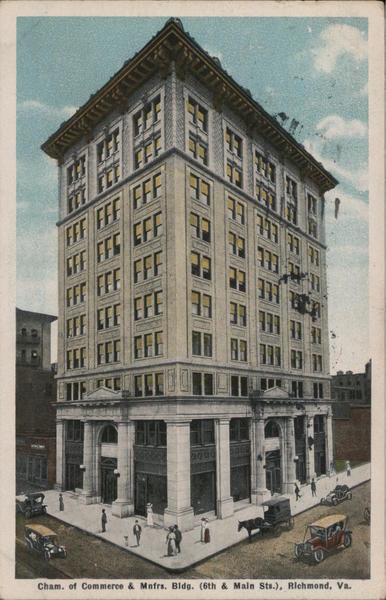 Chamber of Commerce & Metro Building Richmond Virginia