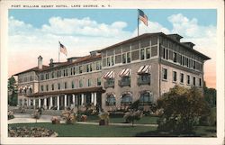 Fort William Henry Hotel Postcard