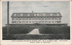 Hotel Braddock Postcard