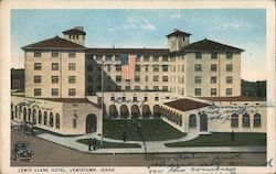 Lewis Clark Hotel Postcard