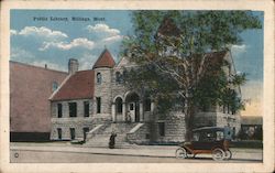 Public Library Postcard