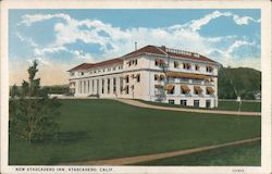 New Atascadero Inn Fred Bartholomew, Prop. All Green Golf Course Saddle Horses Bathing and Fishing Postcard