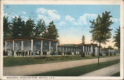 Menagerie at Woodland Park Postcard