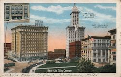 Seattle's Civic Center Postcard