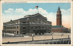Union Station Seattle, WA Postcard Postcard Postcard