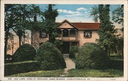 Ash Lawn, Home of President James Monroe Charlottesville, VA Postcard Postcard Postcard