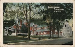 Coudersport Consistory, A.A.S.R. Postcard