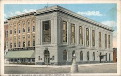 The Security Building and Loan Company Postcard