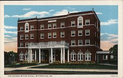 The George Wythe Hotel Postcard