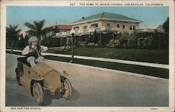 The Home of Jackie Coogan Postcard