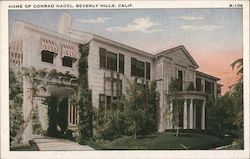 Home of Conrad Nagel Postcard