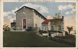 Home of Antonio Moreno Postcard