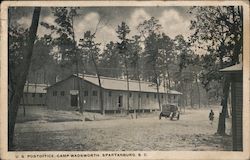 U.S. Post Office Camp Wadsworth Postcard