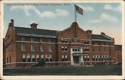 Main Building, New State Prison Postcard