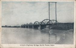 Lincoln Highway Bridge North Platte, NE Postcard Postcard Postcard