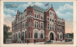 Post Office and U.S. Government Bldg. Postcard