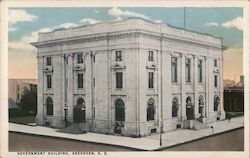Government Building Postcard