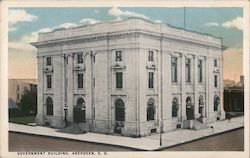 Government Building Aberdeen, SD Postcard Postcard Postcard