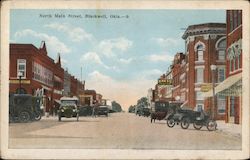 North Main Street Blackwell, OK Postcard Postcard Postcard