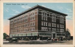 Masonic Temple Enid, OK Postcard Postcard Postcard