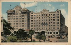 St. Anthony Hotel and Annex San Antonio, TX Postcard Postcard Postcard