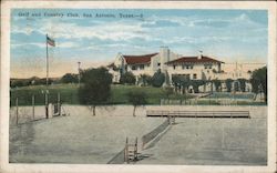 Golf and Country Club Postcard