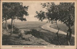 Brazos River, From Inspiration Point Postcard