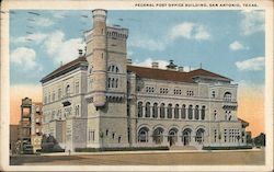 Federal Post Office Building Postcard