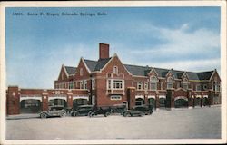 Santa Fe Depot Postcard