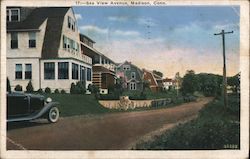 Sea View Avenue Postcard