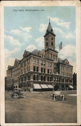 City Hall, Birmingham, Ala. Postcard