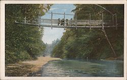 Overhanging bridge Postcard