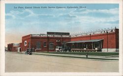 Ice Plant, Central Illinois Public Service Company Carbondale, IL Postcard Postcard Postcard