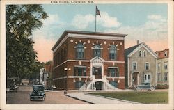 Elks Home Postcard